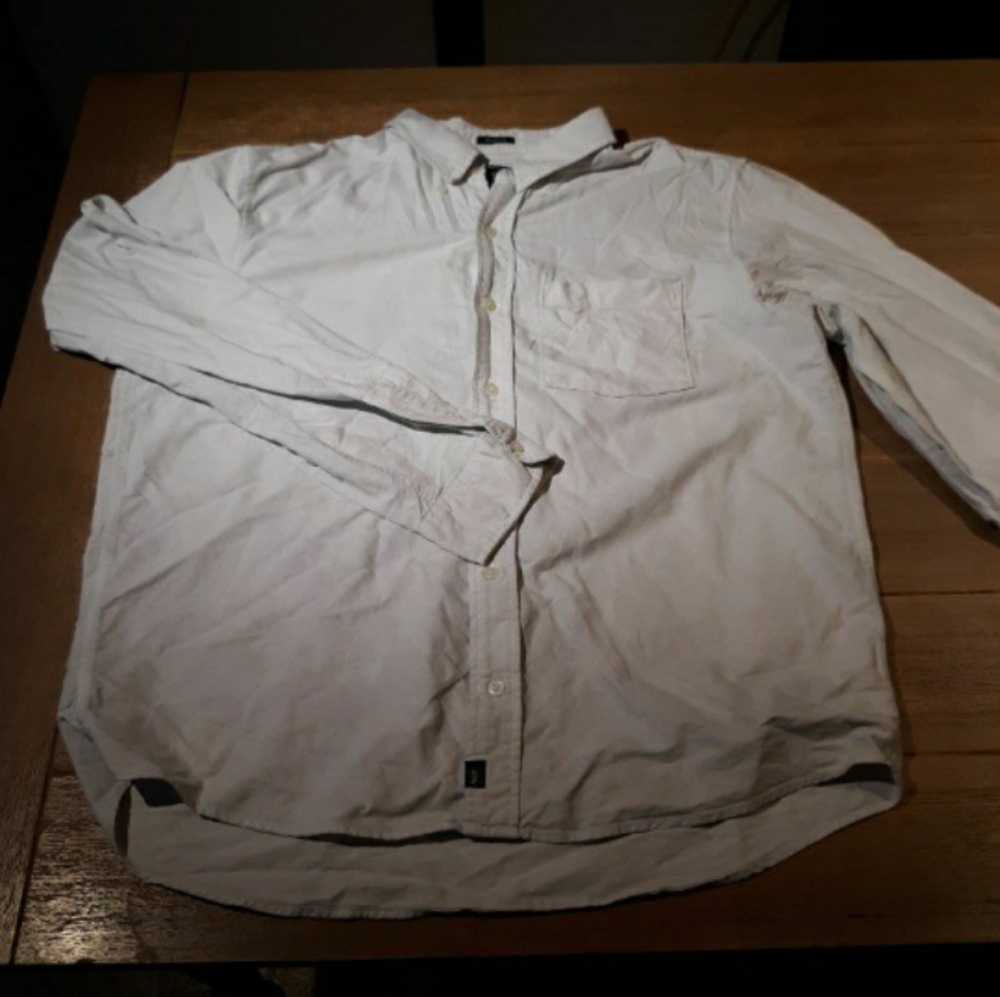 A&F casual dress button up.